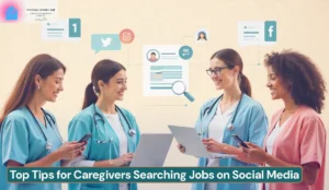 How Caregivers Use Social Media to Find Jobs