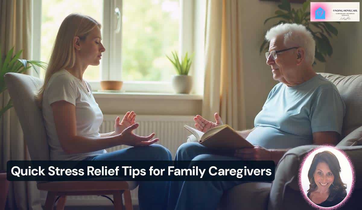Quick Stress Relief Tips for Family Caregivers | Finding Home Care
