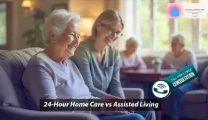 24-Hour Home Care vs Assisted Living- which is right for you?